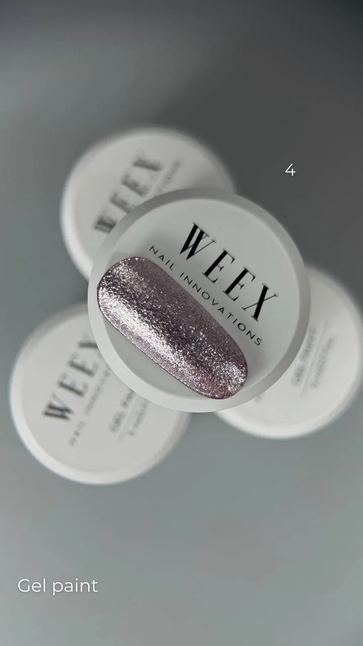 Гель-краска WEEX Gel paint №4