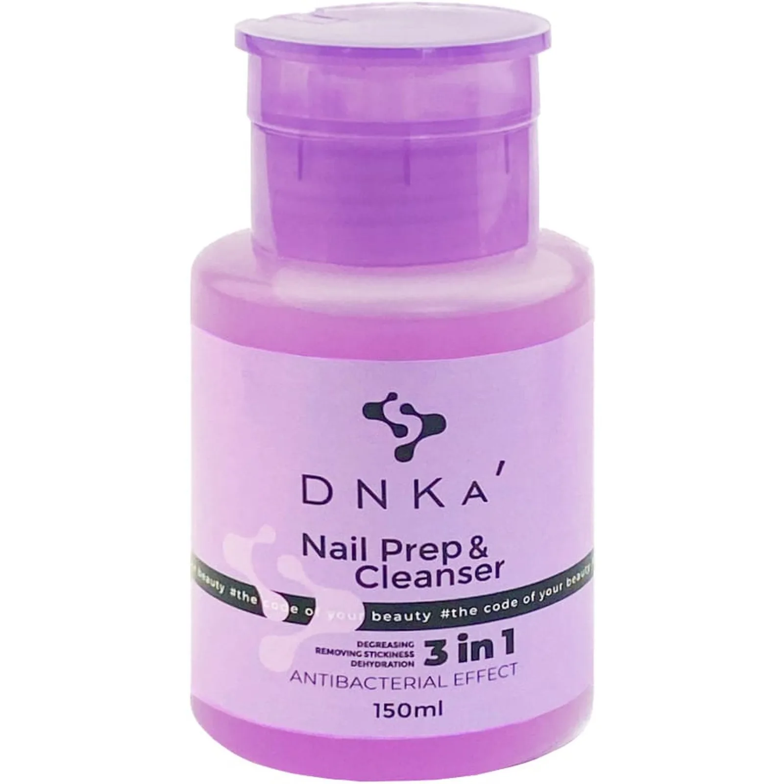 Універсальний засіб DNKa 3в1 Nail Prep & Cleanser, 500 мл