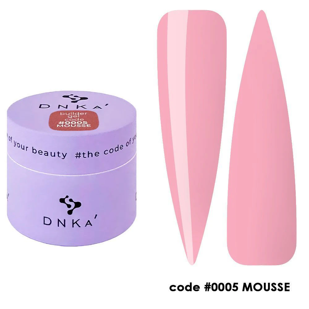 Гель DNKa Builder gel MOUSSE №5, 15 мл