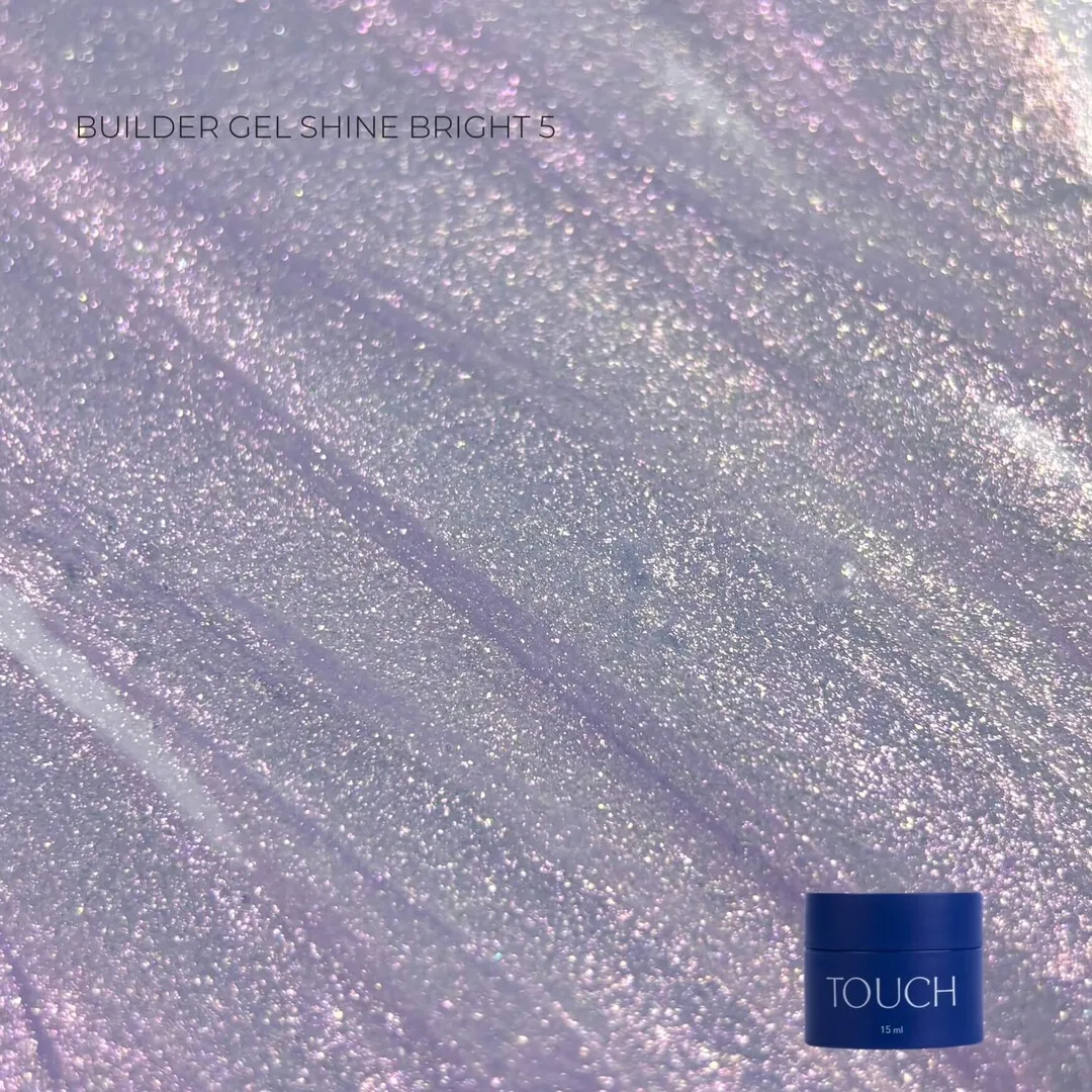 Touch Builder Gel Shine Bright №5, 15 мл (без пензлика)