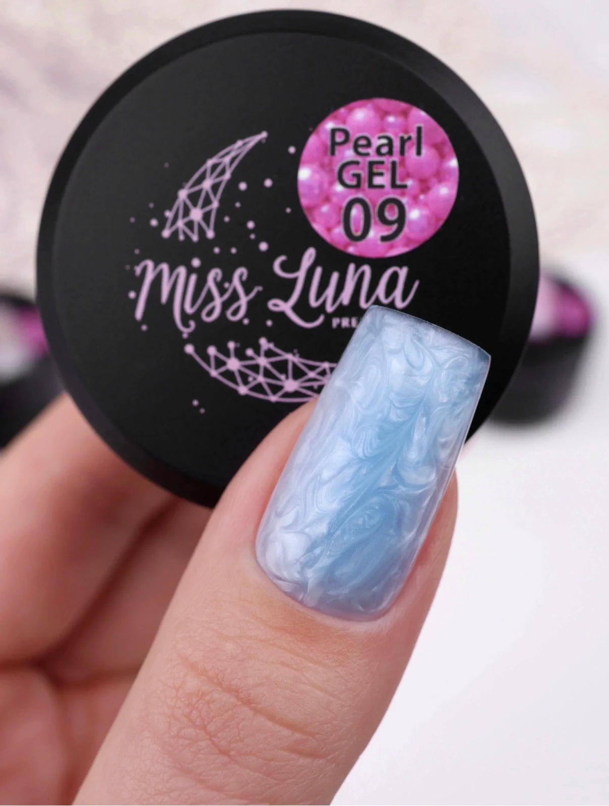 Pearl gel, Miss Luna Premium №09, 15 мл