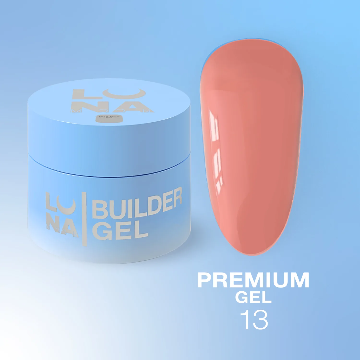 Камуфлюючий гель LUNA Premium gel 13, 15 мл
