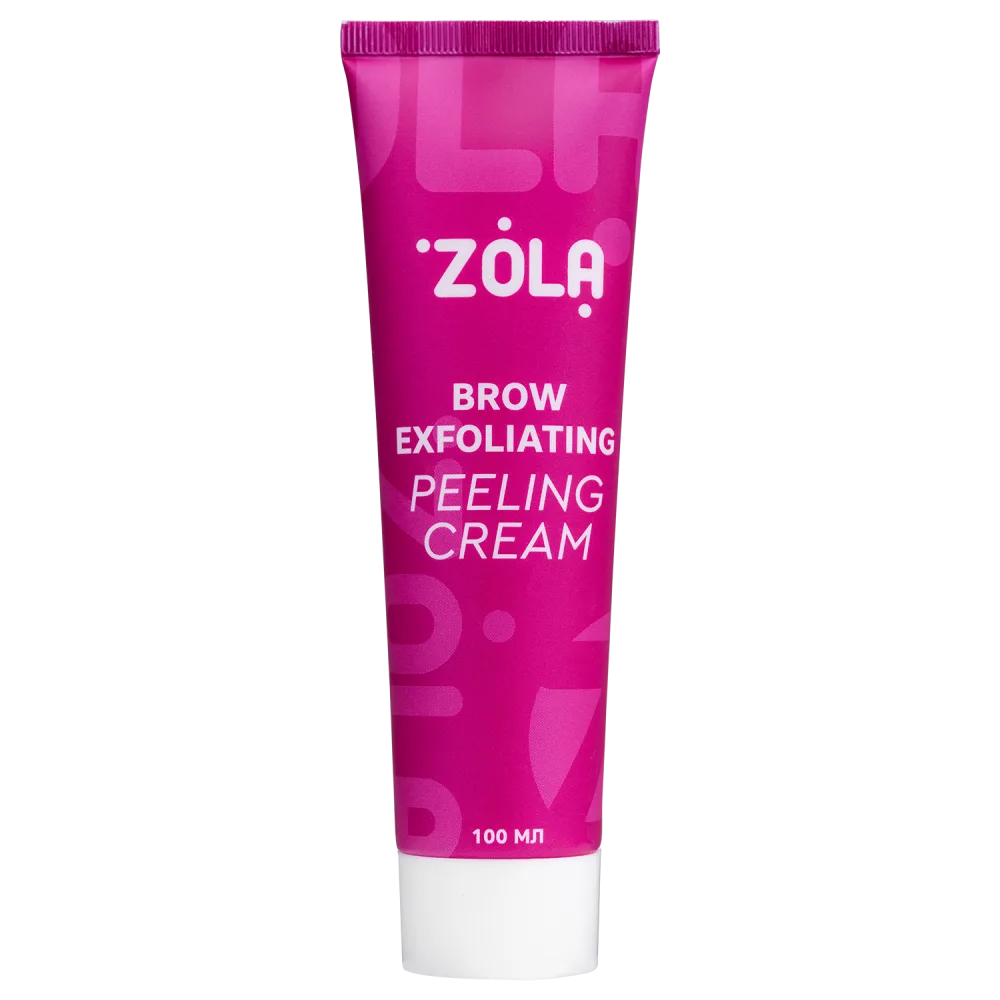 Крем-скатка для бровей ZOLA Brow exfoliating peeling cream, 100 мл