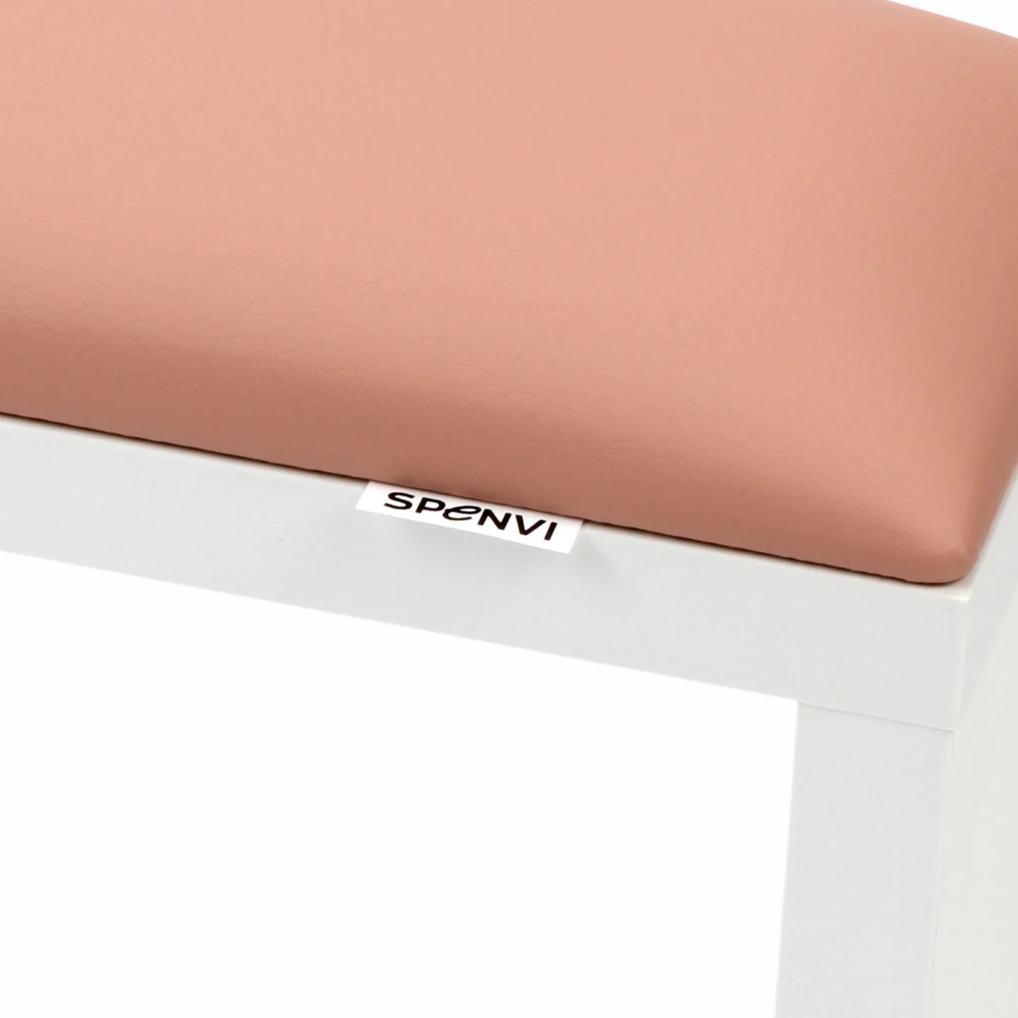 Підставка Spenvi для манікюру на дерев'яних білих ніжках Light Pink