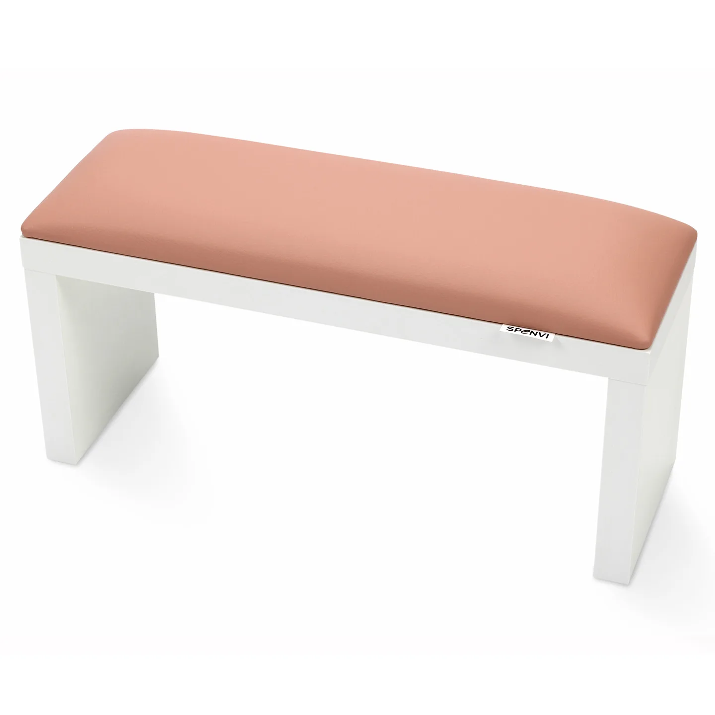 Підставка Spenvi для манікюру на дерев'яних білих ніжках Light Pink