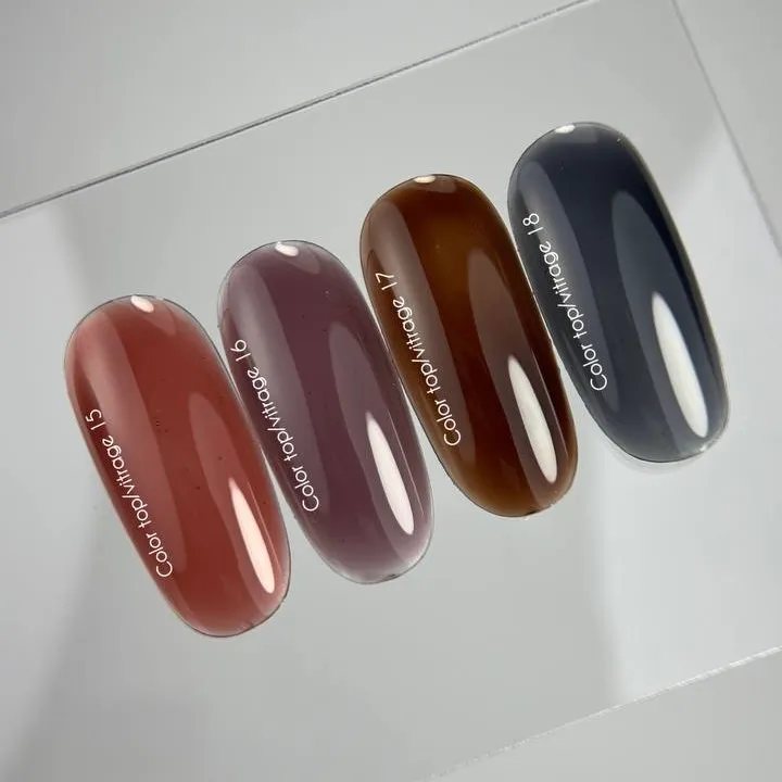 Top NAILSOFTHEDAY Color №17, 10 мл (vitrage)