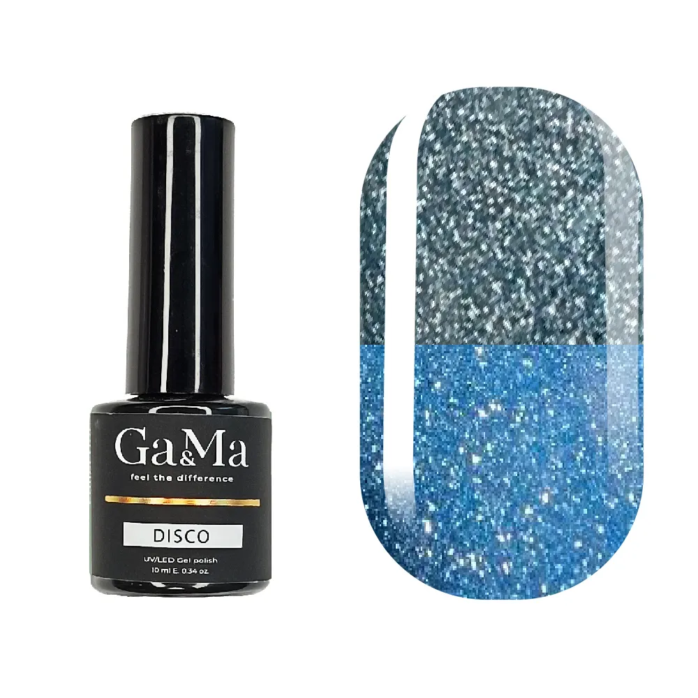 Гель-лак GÉMELY ex GA&MA Shine №10 светоотражающий, 10 мл