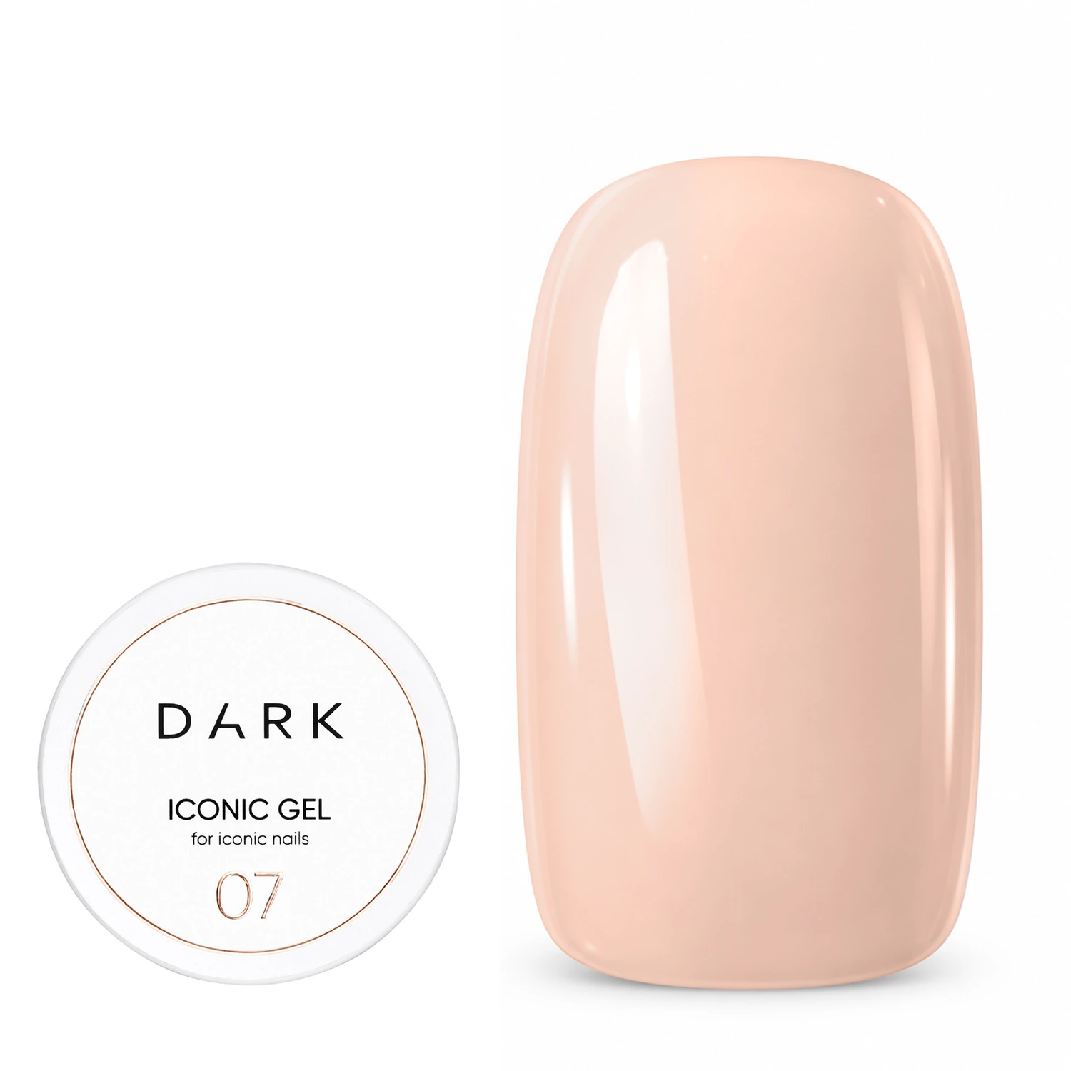 Dark Iconic gel 07, 15 мл