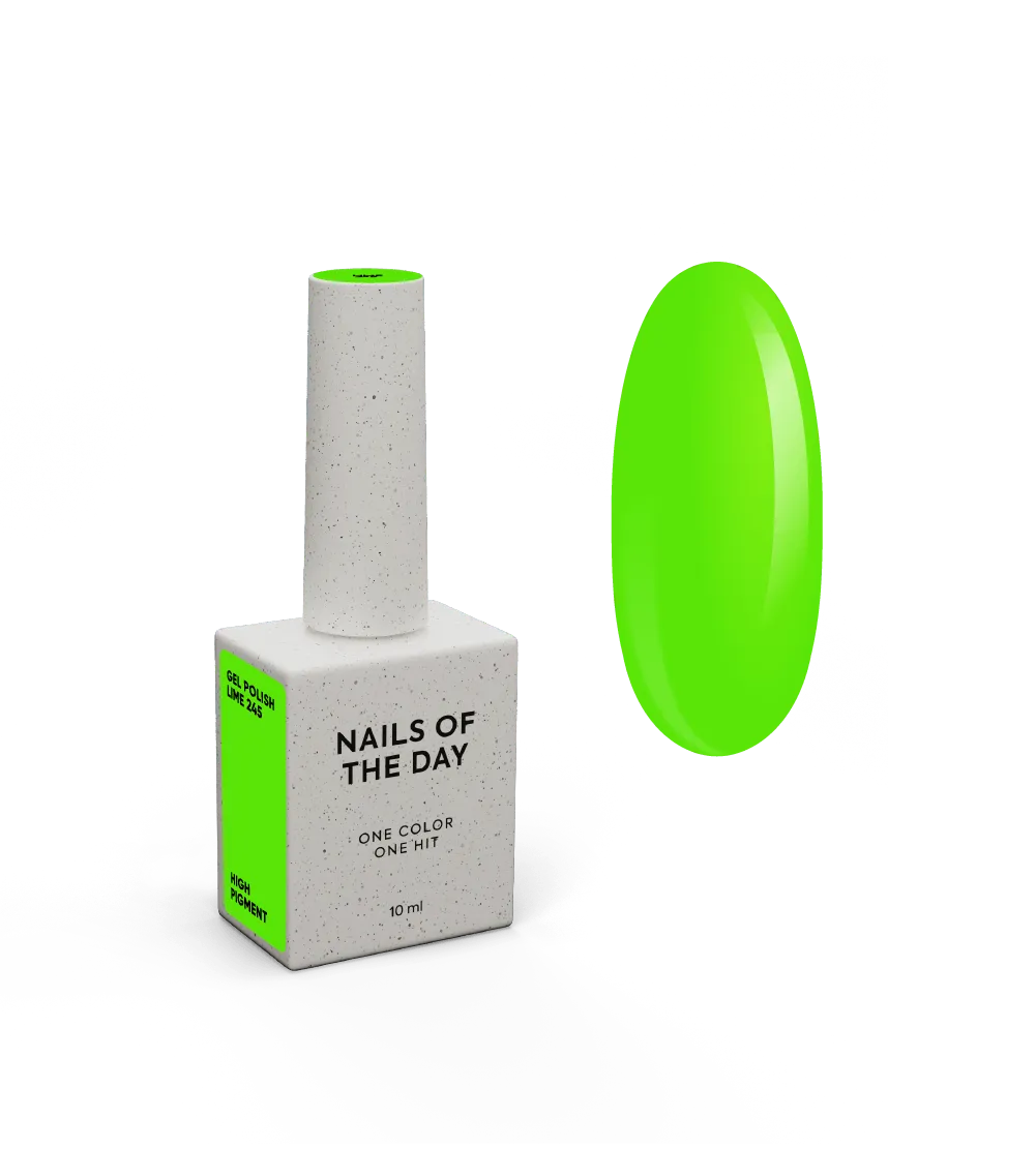 Гель-лак NAILSOFTHEDAY Let's special lime - 245, 10 мл