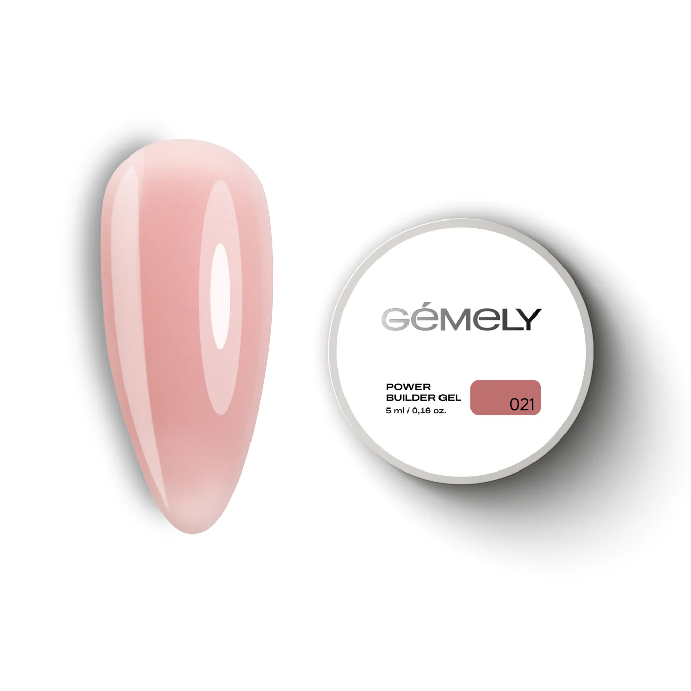 Гель GÉMELY ex GA&MA Power Builder Gel №021, 5 мл