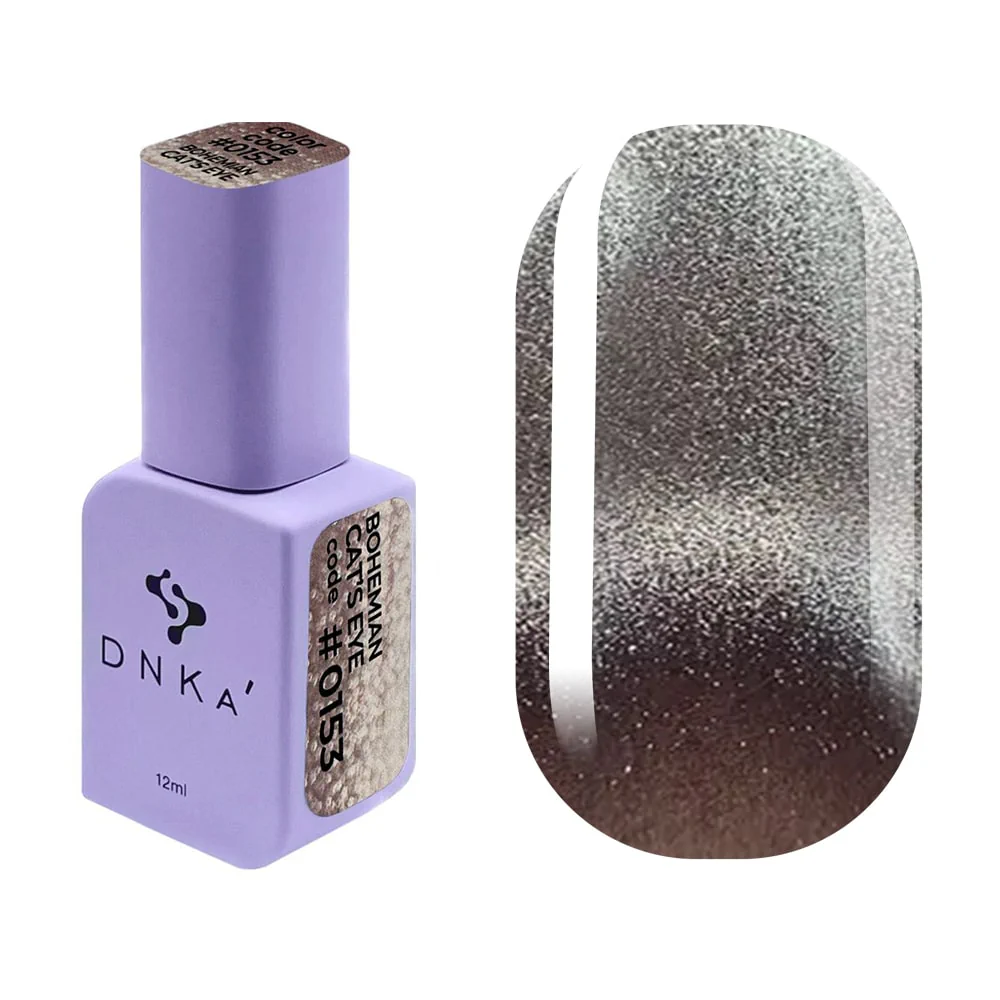 Гель-лак DNKa Cat's Eye, №0020 (0153), Bohemian, 12 мл