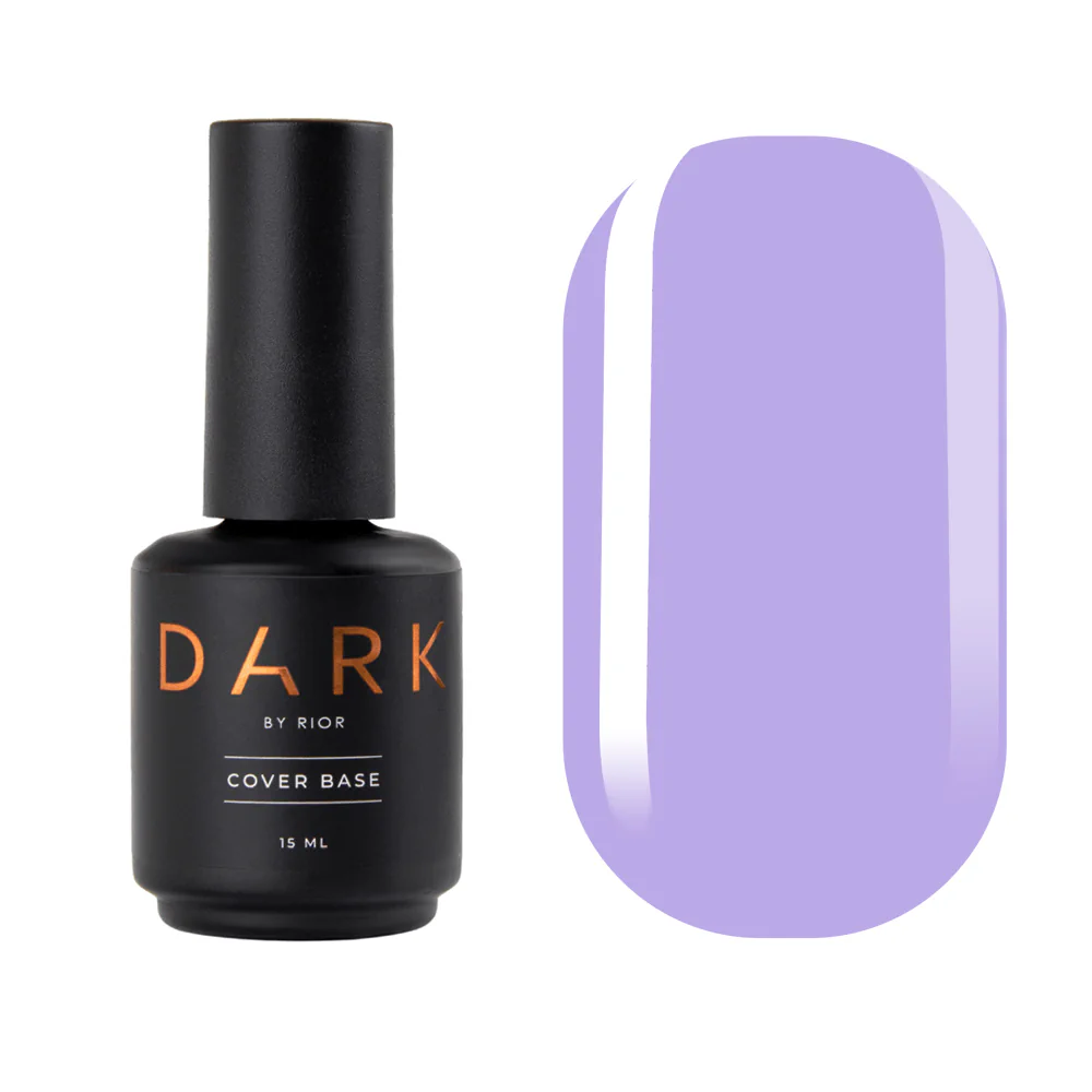 Кольорове базове покриття DARK (лаванда), 15 мл, з пензлем