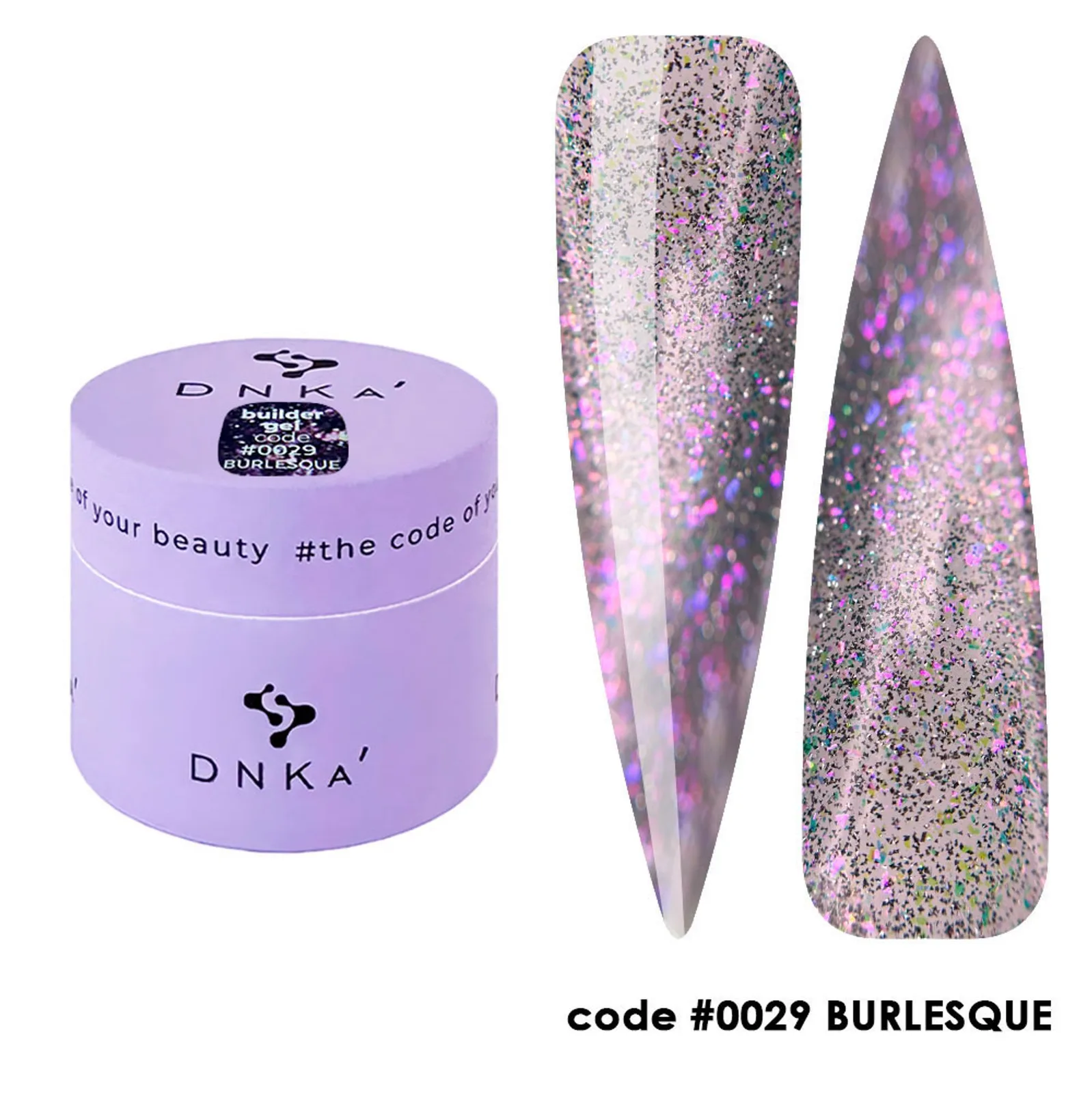 Гель DNKa Builder №29 Burlesque, 15 мл