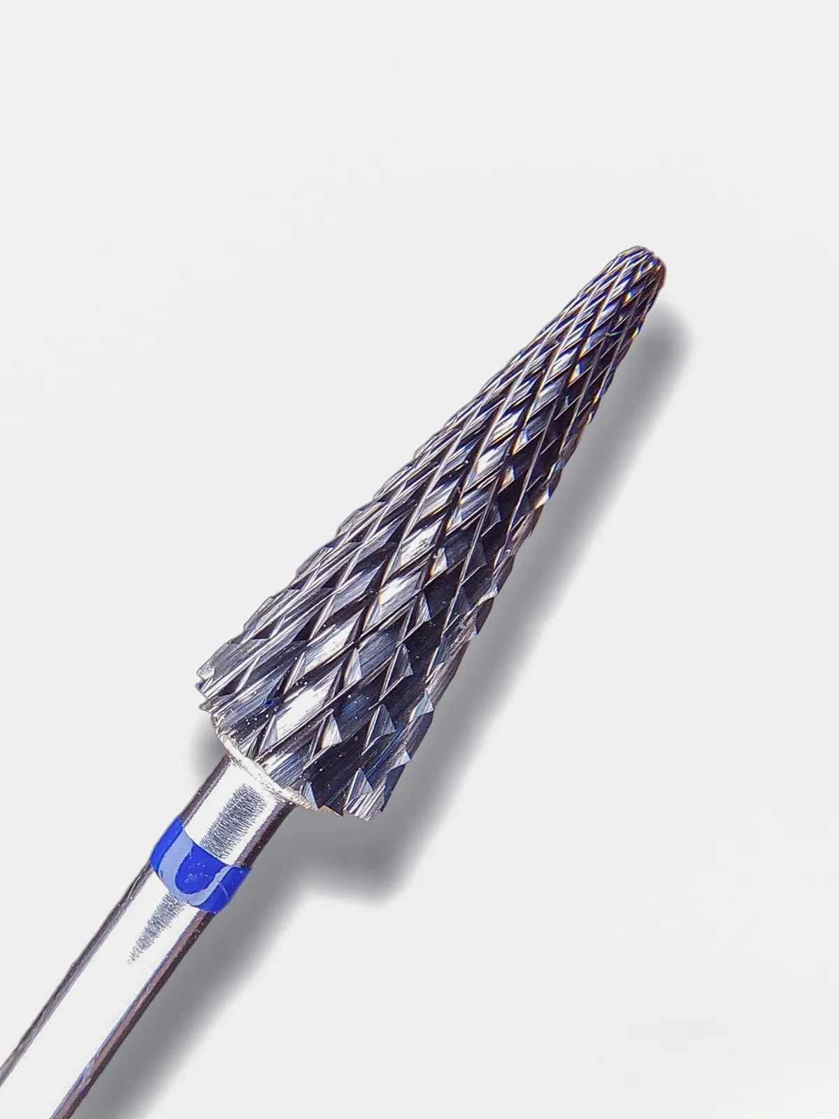 Фреза твердосплавна STRONG NAIL BITS конус синя 0,5 мм