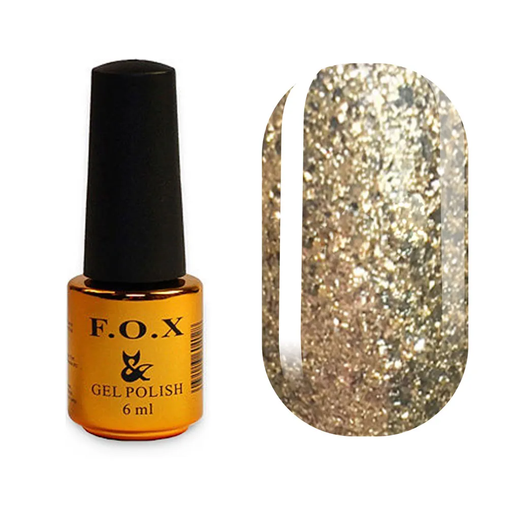 F.O.X гель-лак Gold Brilliance №004, 6 мл