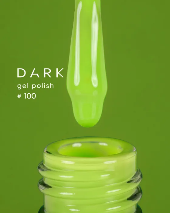 Гель-лак Dark gel polish №100, 10 мл