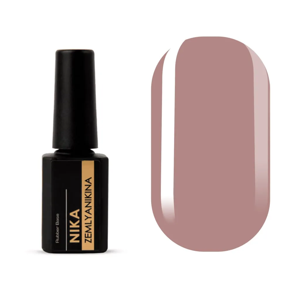 Каучуковая база Nika Zemlyanikina Rubber base Soft Beige, 15 мл
