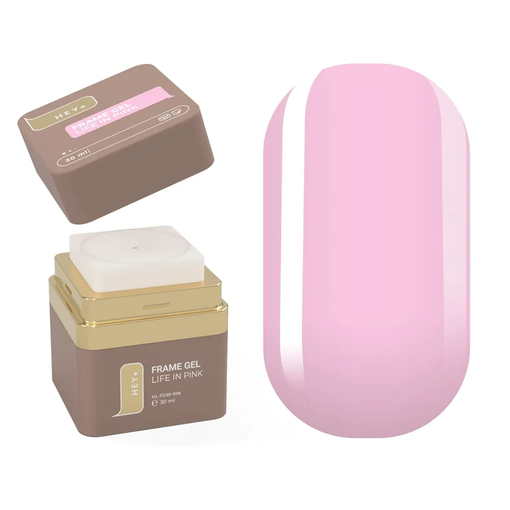 HEYLOVE Frame Gel "Life in pink", холодный розовый, 30 мл