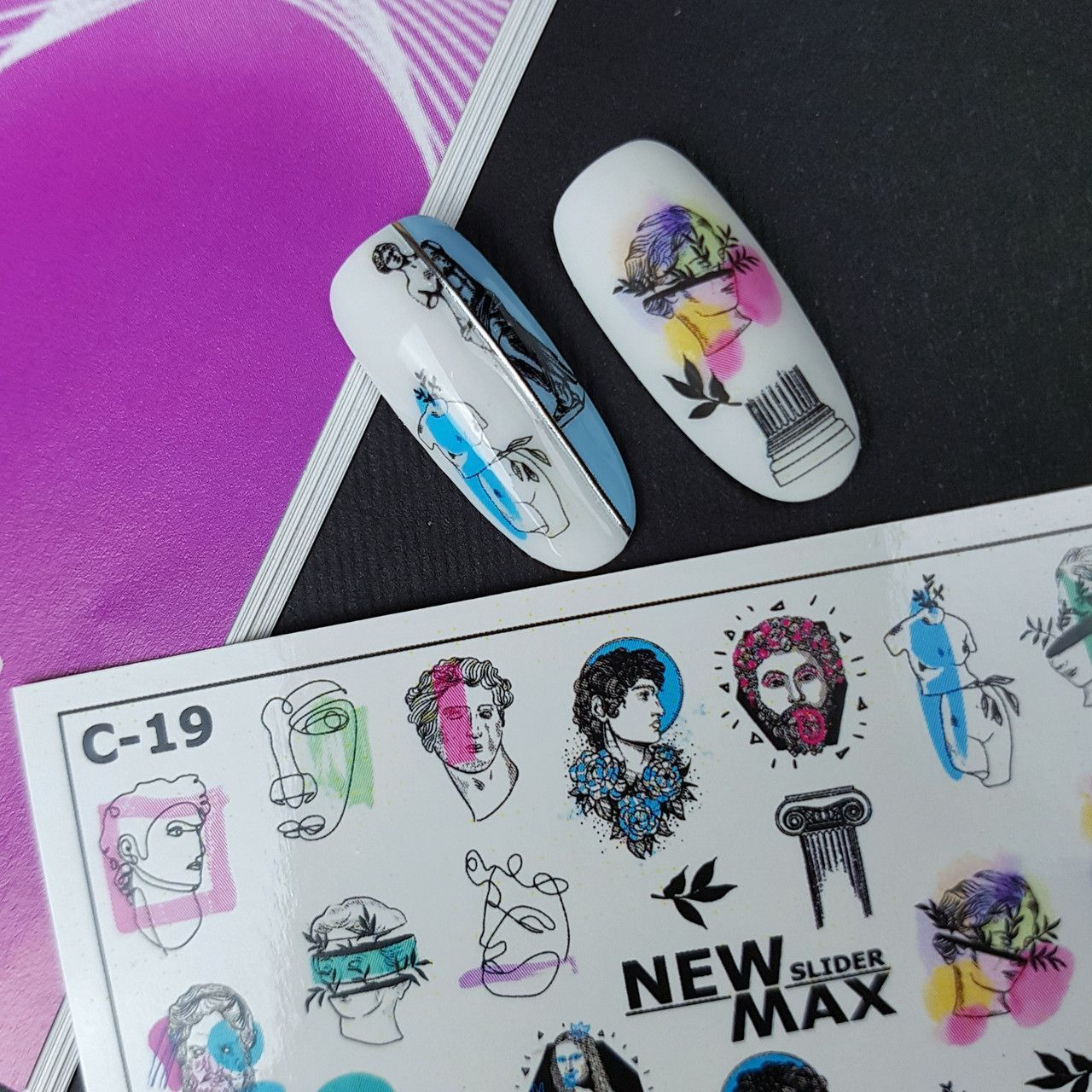 Слайдер дизайн New Max C-19