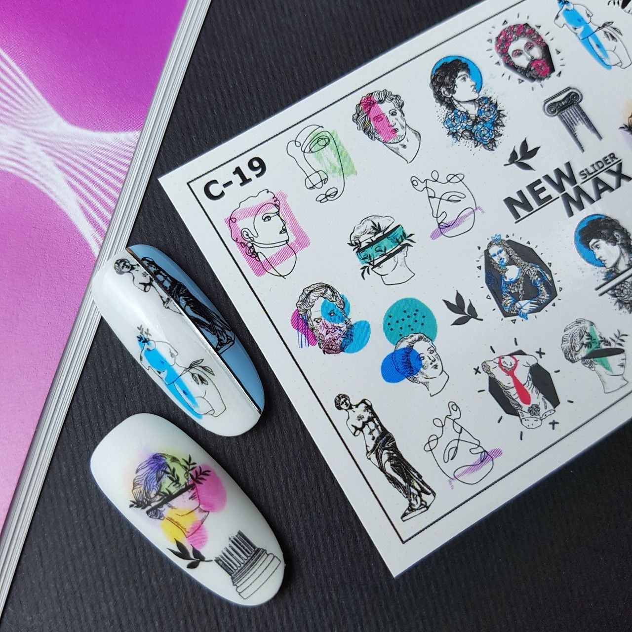 Слайдер дизайн New Max C-19