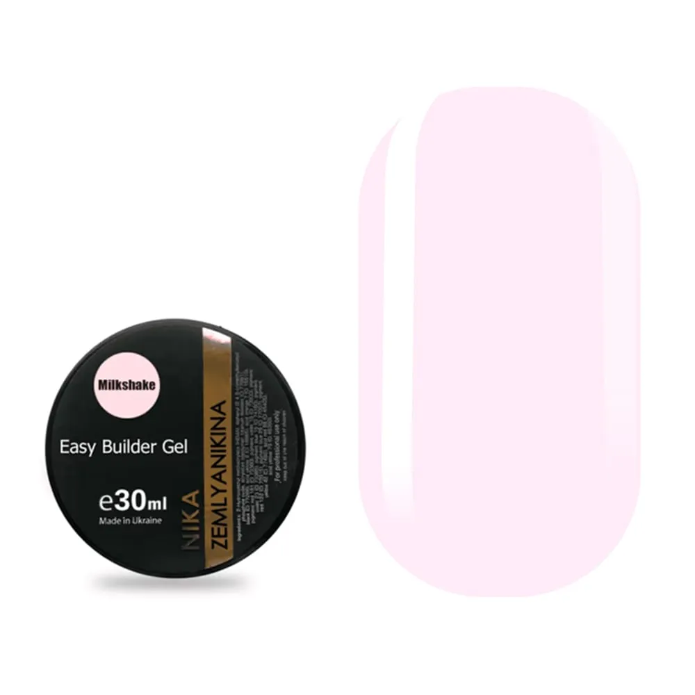 Моделирующий гель Nika Zemlyanikina Easy gel Milkshake, 30 мл