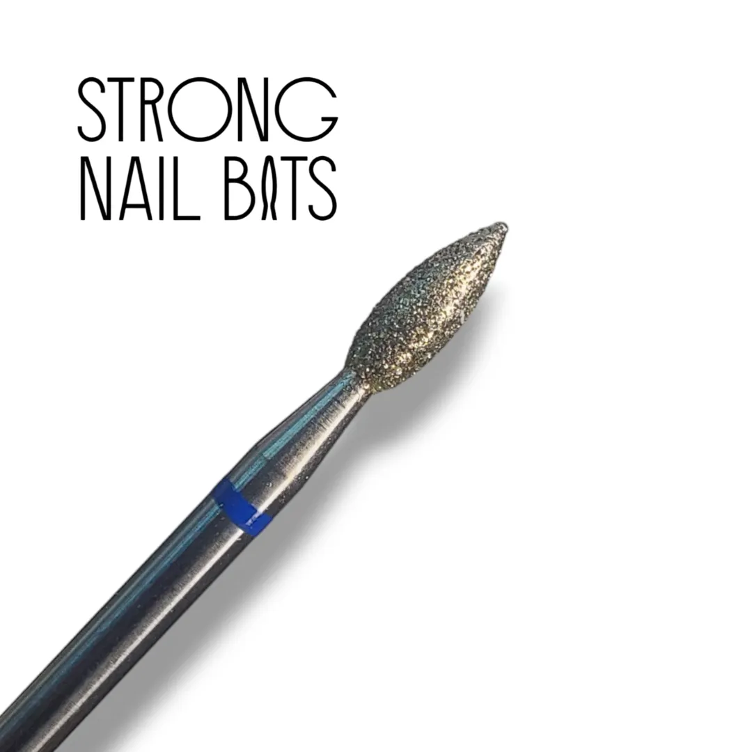 Фреза алмазная STRONG NAIL BITS почка синяя 0,27 см