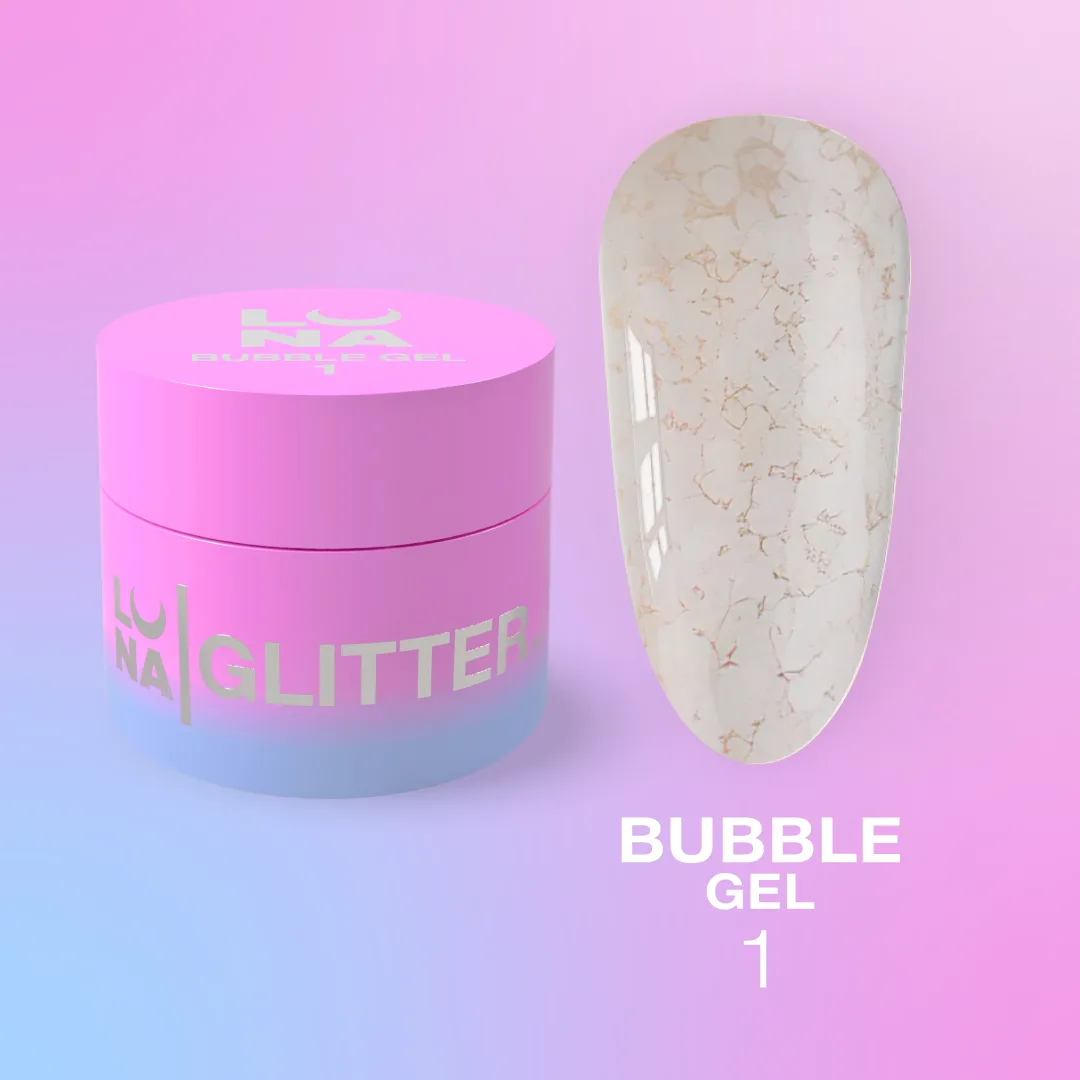 Гель LUNA Bubble Gel №1, 5 мл