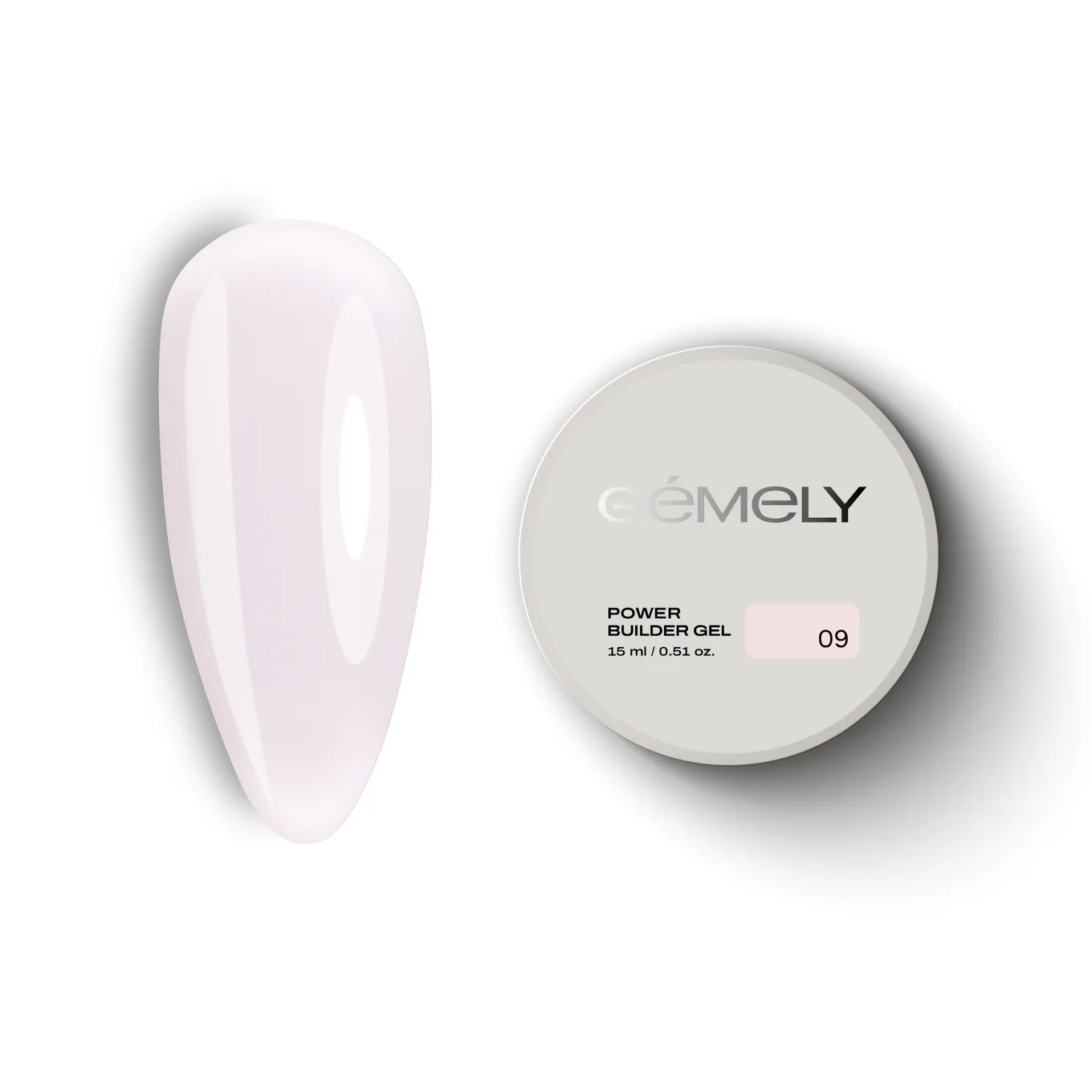 Гель GÉMELY ex GA&MA Power Builder Gel №009, 15 мл