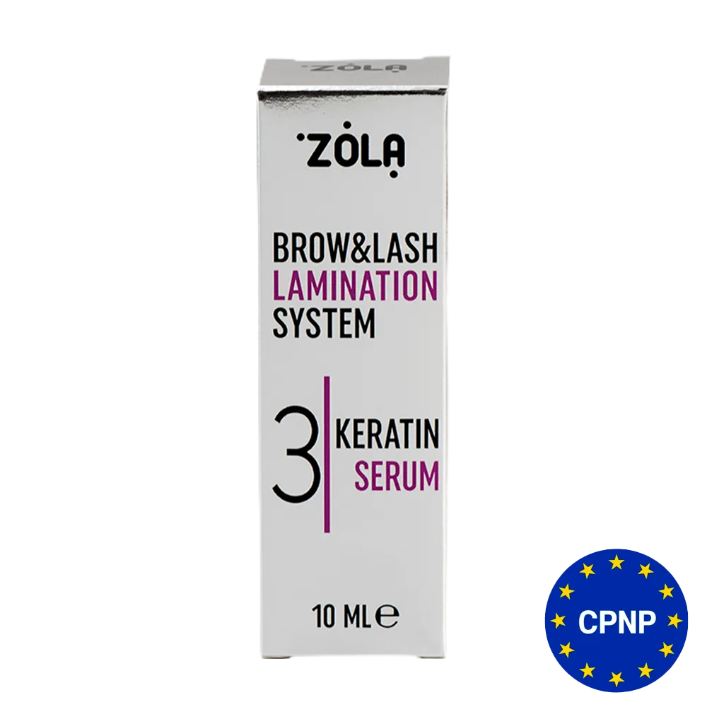 Состав для ламинирования ZOLA 03 Keratin Serum, 10 мл