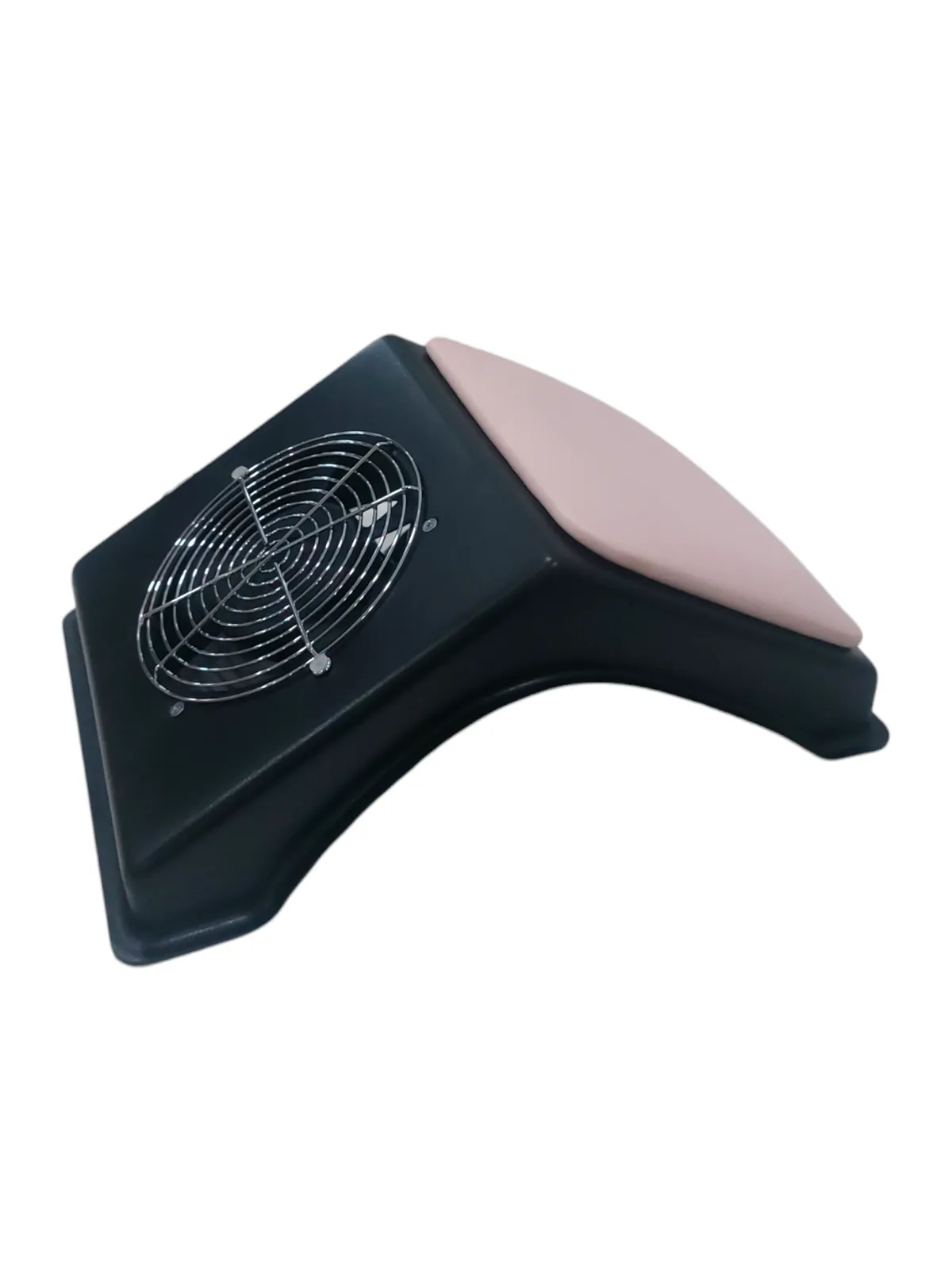 Настольная вытяжка Ulka Soft, черная (подушка нежно-розовая)