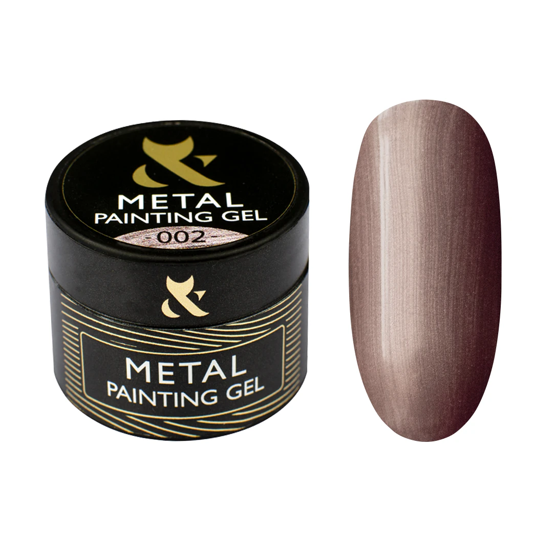 Гель-фарба F.O.X paiting gel №2 рожева, 5 мл