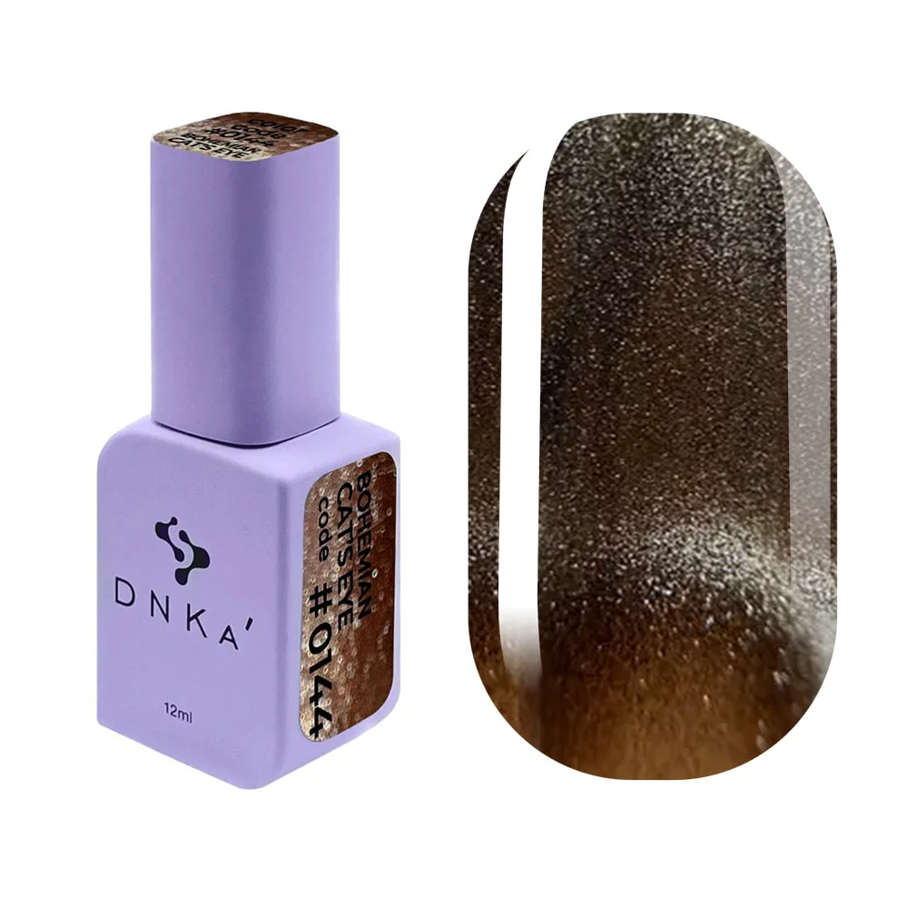 Гель-лак DNKa Cat's Eye, №0011 (0144), Bohemian, 12 мл