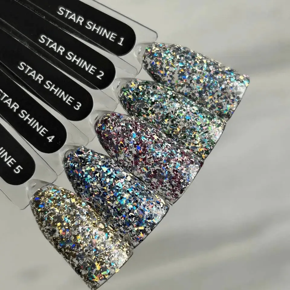 Гель-лак GÉMELY ex GA&MA Star Shine №4, 5 г