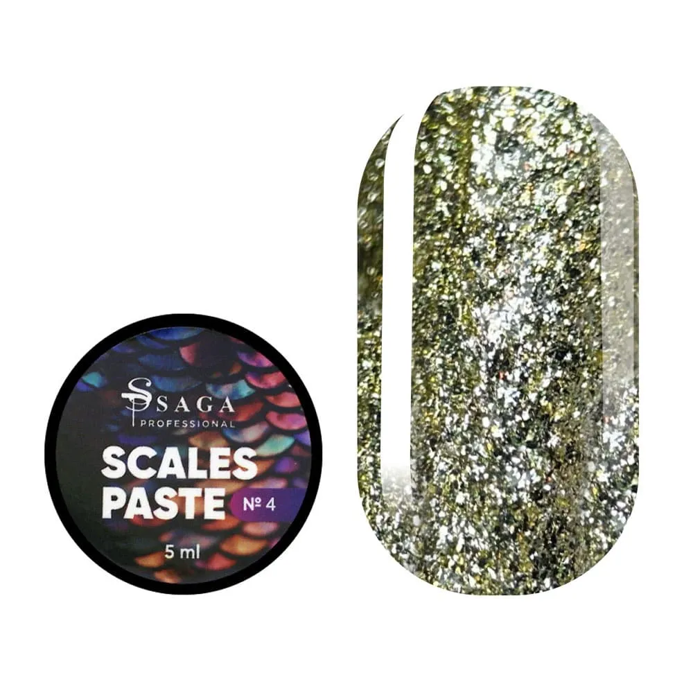 Паста для дизайну Saga Professional Scales Paste №04, 5 мл