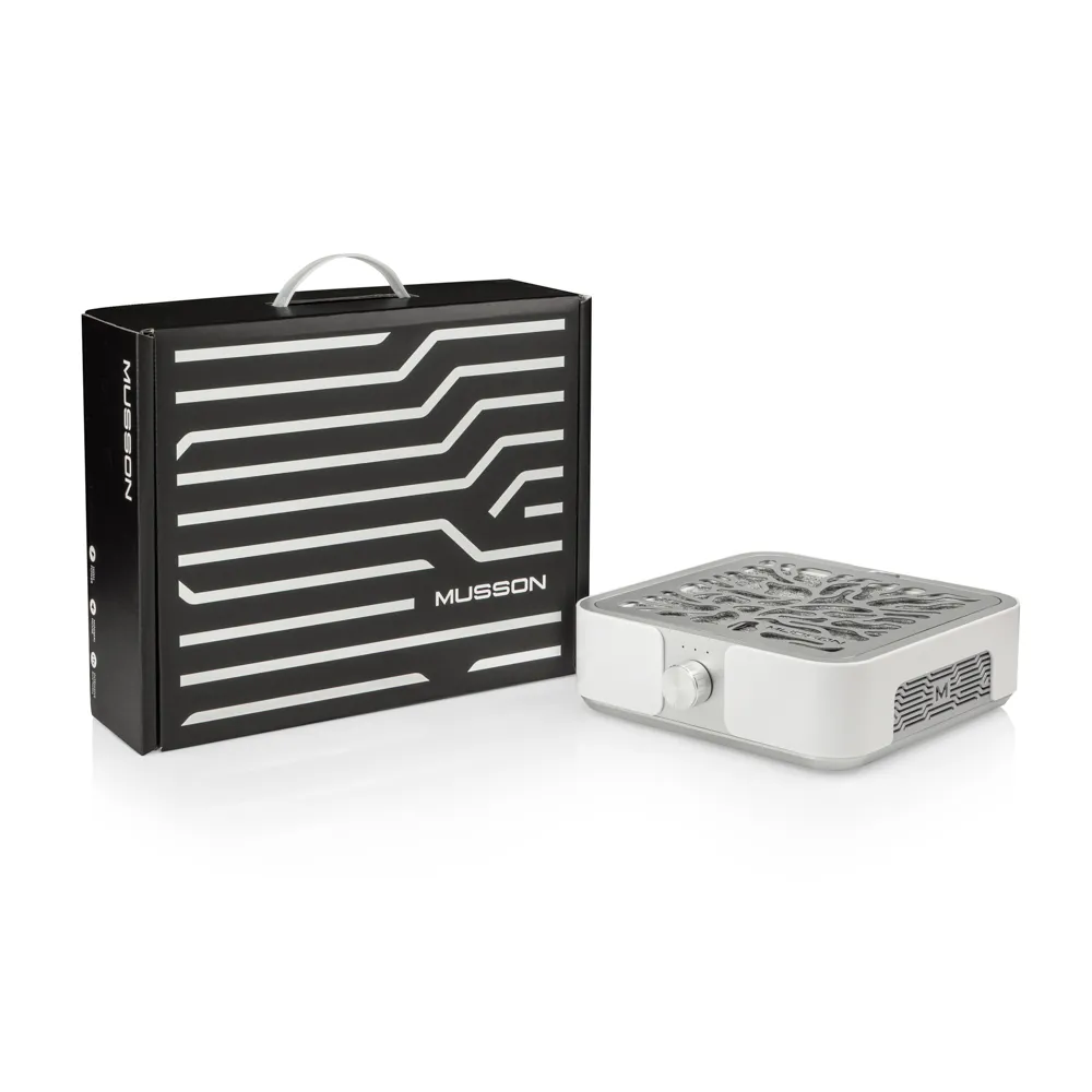 Витяжка для манікюру та педикюру MUSSON X3 Silver на 72W