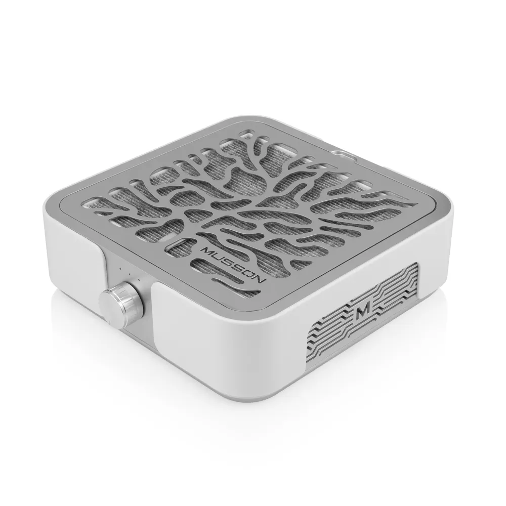 Вытяжка для маникюра и педикюра MUSSON X3 Silver на 72W