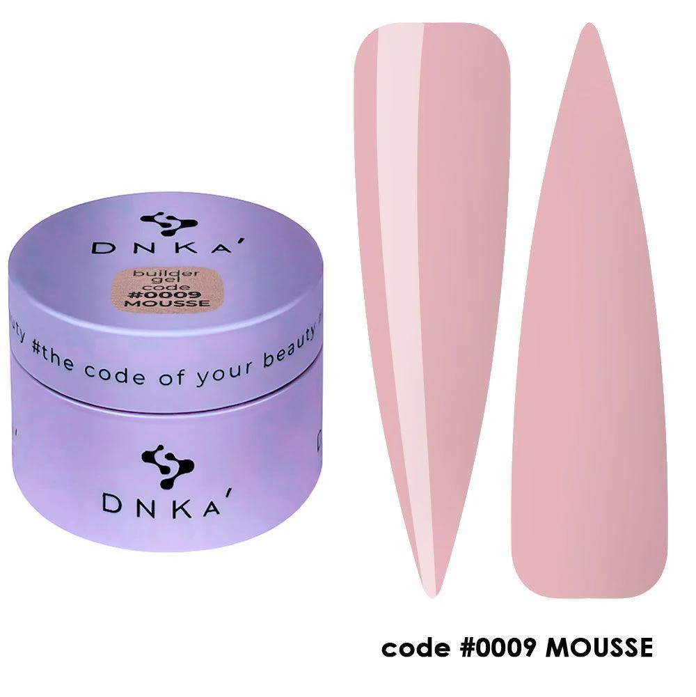 Гель DNKa Builder gel MOUSSE №9, 30 мл