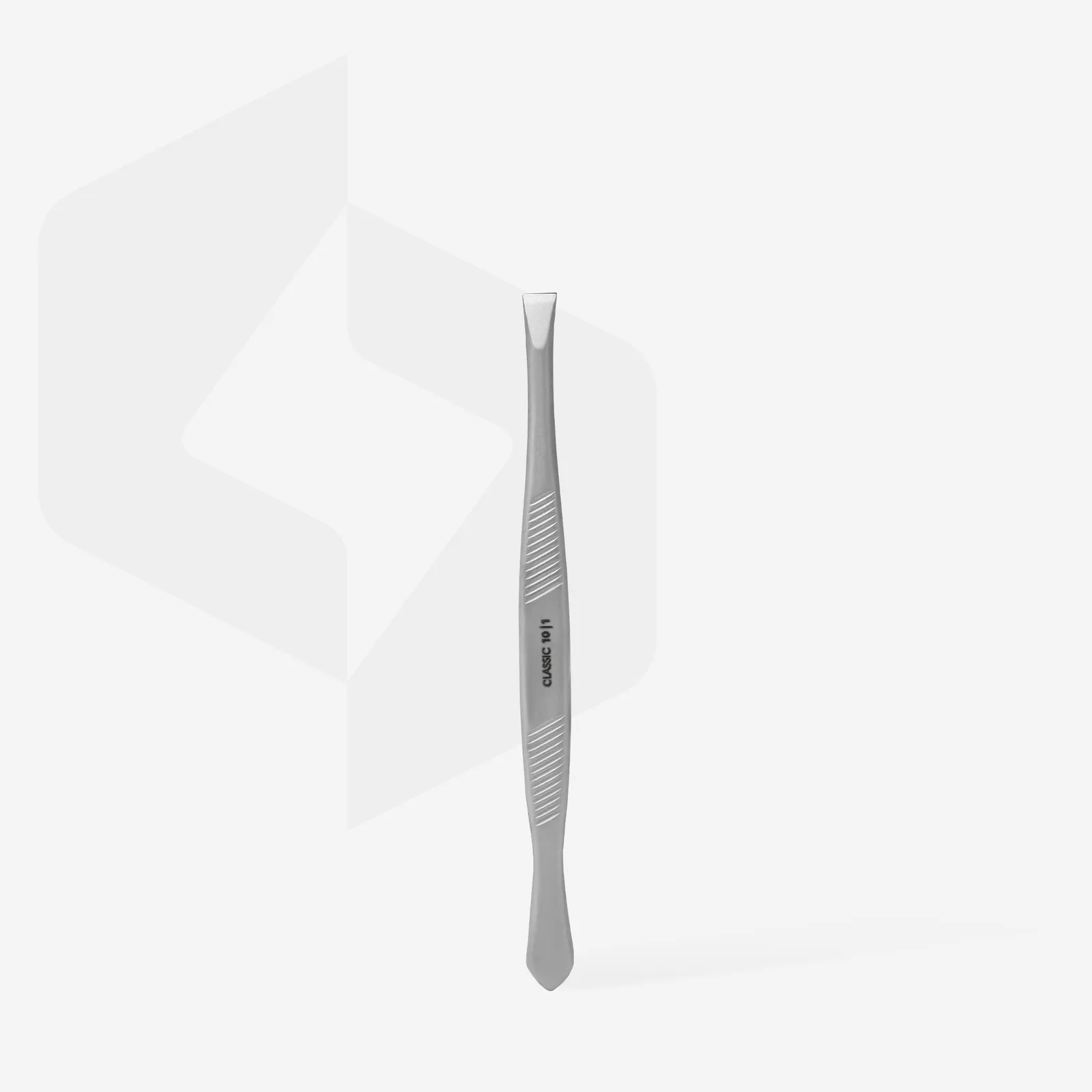 Пинцет для бровей Staleks CLASSIC 10 TYPE 1 (широкие прямые кромки)