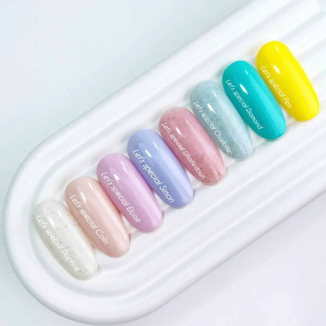 Гель-лак NAILSOFTHEDAY Let's special Eloisy - 273, 10 мл  - холодний рожевий з дрібним шиммером