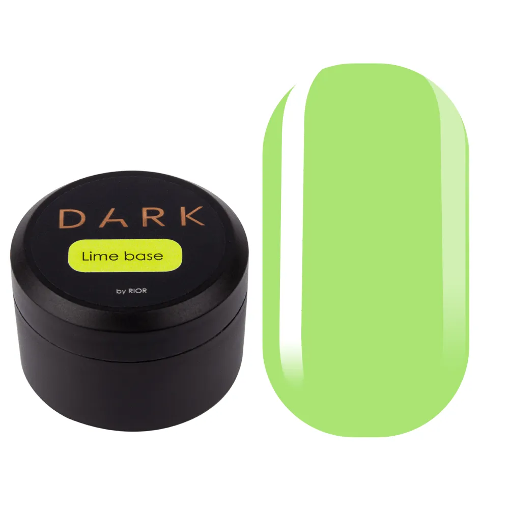 Базовое покрытие DARK Lime, 15 мл, без кисти