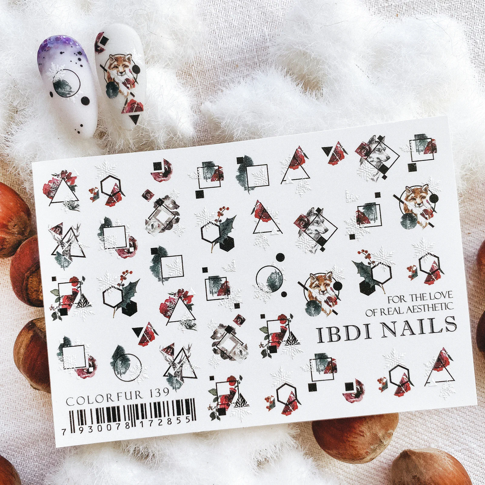 Слайдер-дизайн IBDI NAILS COLORFUL №139