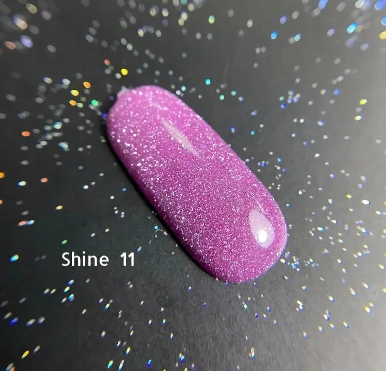 Гель-лак GÉMELY ex GA&MA Shine №11 светоотражающий, 10 мл