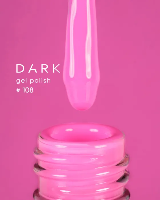 Гель-лак Dark gel polish №108, 6 мл