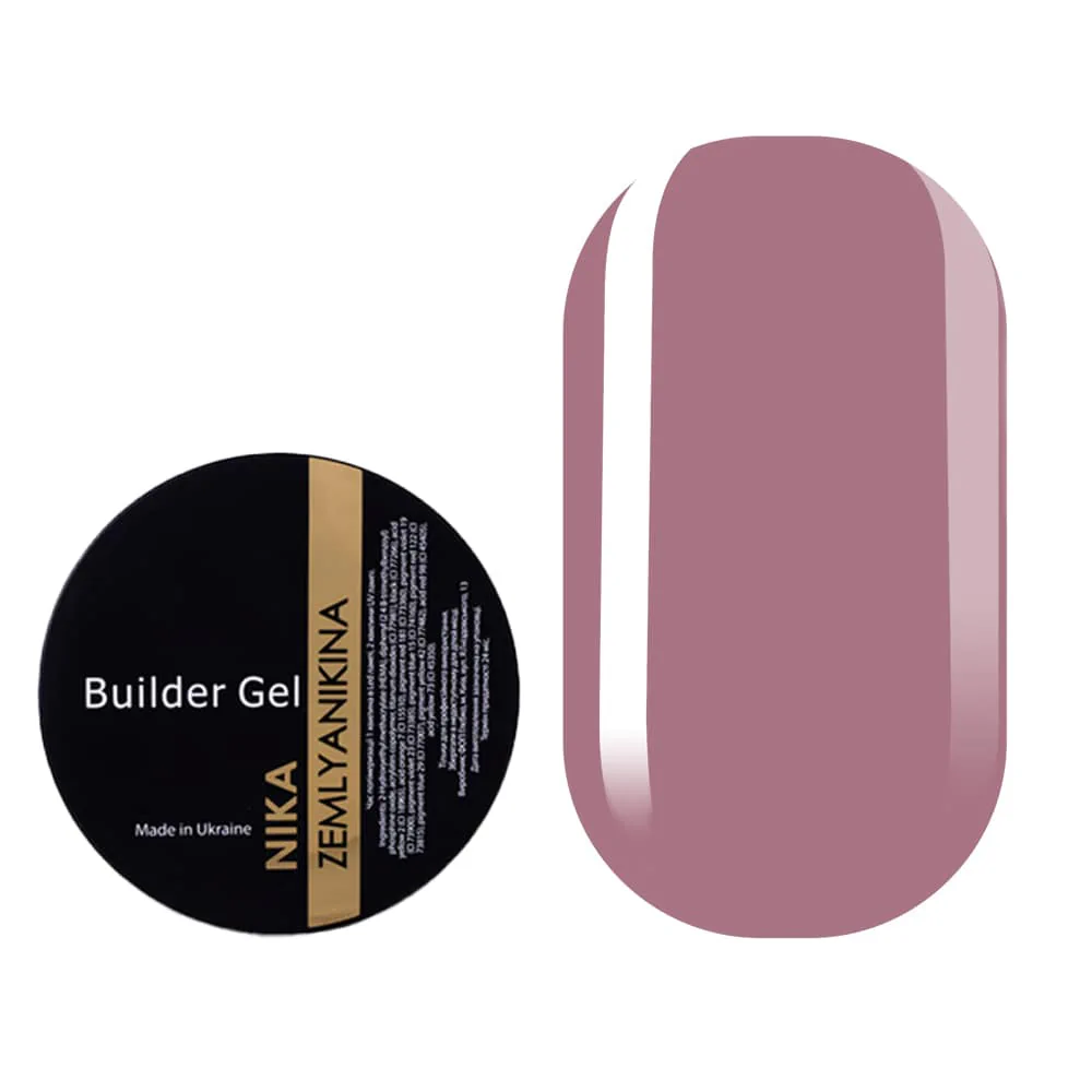 Камуфлирующий гель Nika Zemlyanikina Builder gel Cover, 30 мл