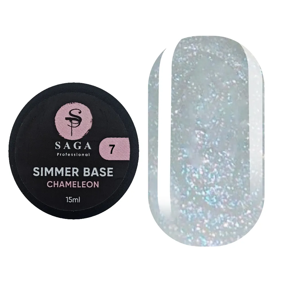 База Shimmer CHAMELEON Saga Professional №7, 15 мл