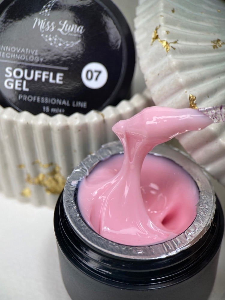 Souffle gel Miss Luna Premium №07, 15 мл