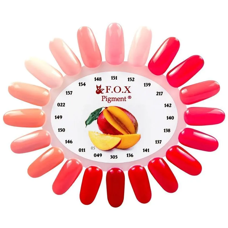 F.O.X gel-polish gold Pigment 151, 6 ml