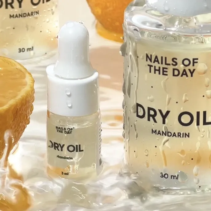 Сухое масло для кутикулы NAILSOFTHEDAY Dry Oil Mandarin, 30 мл