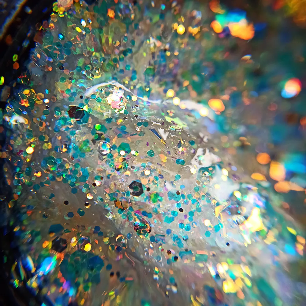 Гель Saga Professional Galaxy Glitter №6, 8 мл