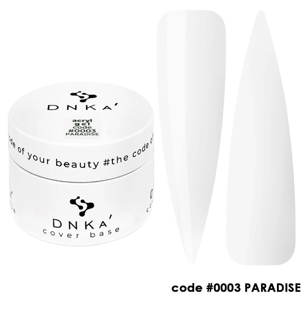 Акрил-гель DNKa №3 Paradise, банка, 30 мл